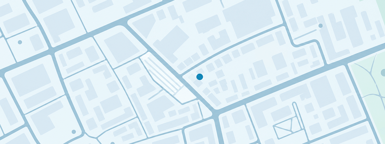 Lageplan der Praxis in Düren